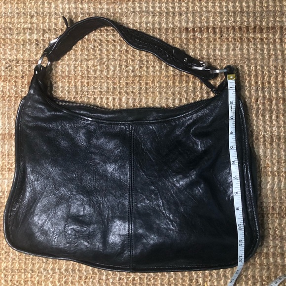 Junior Drake Leather Hobo Bag Purse - Picture 9 of 10